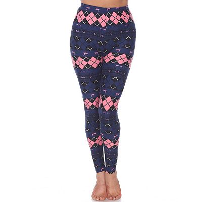 Womens Holiday Leggings 3-Pack Festive Prints & Cozy Styles