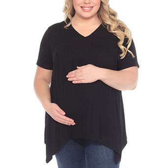 Women's Shirred Maternity Top