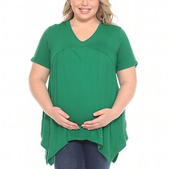 Women's Shirred Maternity Top
