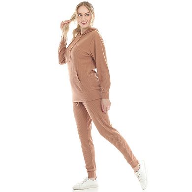 Women's Super Soft Two Piece Ribbed Set