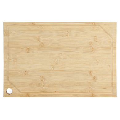Elama 17.5 x 12 Inch 100% Bamboo Wood Cutting Board