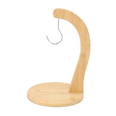 Elama 100% Bamboo Wood Banana Hanger