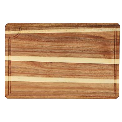 Elama 3 Piece Acacia Wood Cutting Board Set