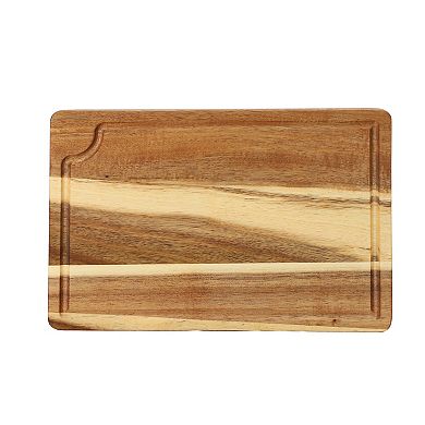 Elama 3 Piece Acacia Wood Cutting Board Set