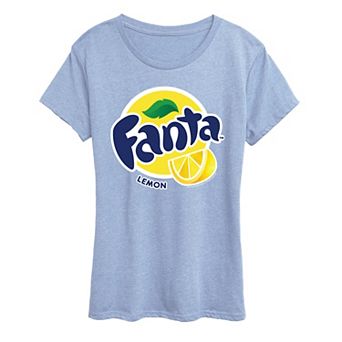 Women's Fanta Lemon Logo Graphic Tee