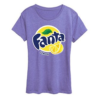 Women's Fanta Lemon Logo Graphic Tee