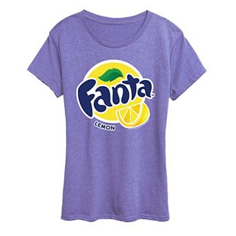Women's Fanta Lemon Logo Graphic Tee