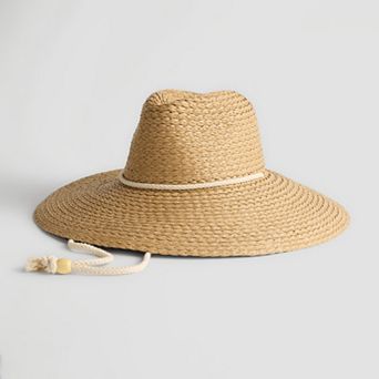 Women's LC Lauren Conrad Straw Braid Down Brim Panama Hat