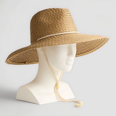 Women's LC Lauren Conrad Straw Braid Down Brim Panama Hat