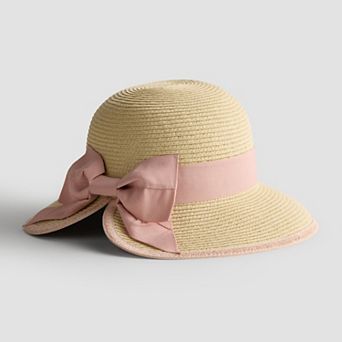 Women's LC Lauren Conrad Split Back Cloche Trim Hat