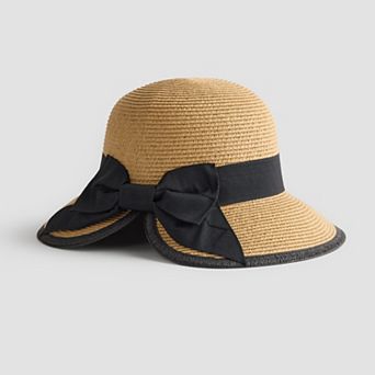 Women's LC Lauren Conrad Split Back Cloche Trim Hat