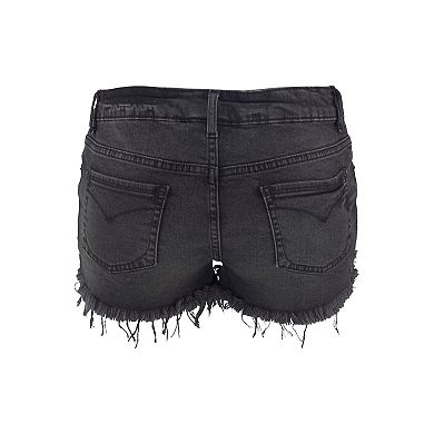 Lascana Women's Frayed Hem Shorts