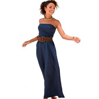 Lascana Women's Bandeau Maxi Dress