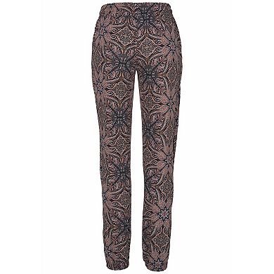 Lascana Women's Smocked Elastic Hem Pants