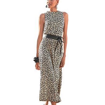 Lascana Women's High Neck Maxi Dress