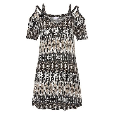 Lascana Women's Cold Shoulder Dress