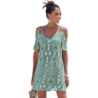 Lascana Women's Cold Shoulder Dress