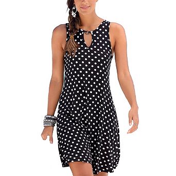 Lascana Women's Keyhole Neckline Dress
