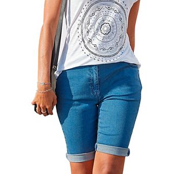 Lascana Women's Denim Bermuda Shorts