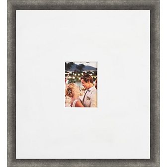 Burnish Signature Mat Picture Frame, Photo Frame Guest Book Alternative Weddings, Graduations