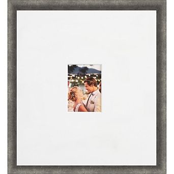 Burnish Signature Mat Picture Frame, Photo Frame Guest Book Alternative Weddings, Graduations