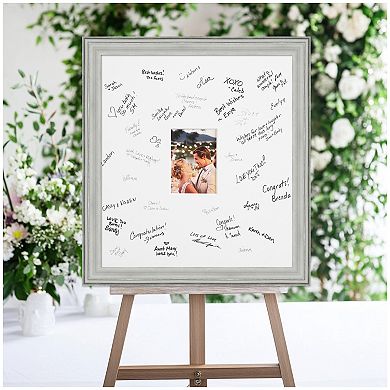 Bel Volto Signature Mat Picture Frame, Photo Frame Guest Book Alternative Weddings, Graduations