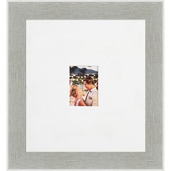 Glam Signature Mat Picture Frame, Photo Frame Guest Book Alternative Weddings, Graduations