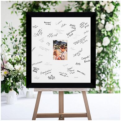 Museum Signature Mat Picture Frame, Photo Frame Guest Book Alternative Weddings, Graduations