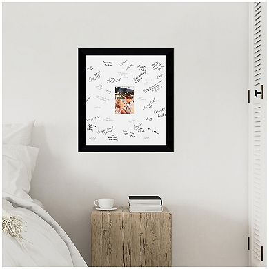 Museum Signature Mat Picture Frame, Photo Frame Guest Book Alternative Weddings, Graduations