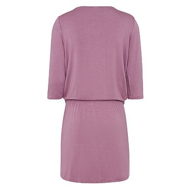 Lascana Women's Zipper Detail Mini Dress