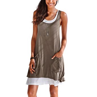 Lascana Women's Layered Look Dress