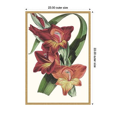 Tropicals II by Jennifer Paxton Parker Framed Canvas Wall Art Print