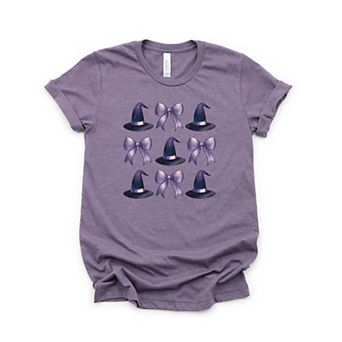 Coquette Witch Hat Collage - Women's Short Sleeve Graphic T-Shirt