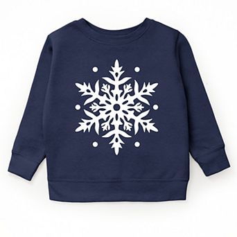 White Snowflake - Youth Graphic Sweatshirt