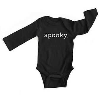 Spooky Typewriter - Baby Long Sleeve Bodysuit