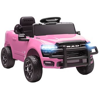 Qaba 12V Licensed Dodge RAM 3500 Kids Ride on Car with Dual Motors