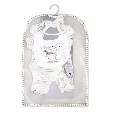 Baby's Lamb 5 Pc Layette Gift Set