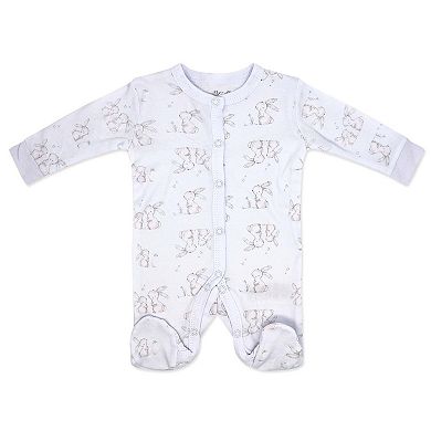 Baby Girls Sweet Bunny 5 Pc Layette Gift Set