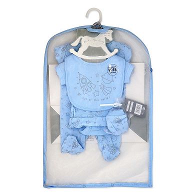 Baby Boys Out of the World 5 Pc Layette Gift Set