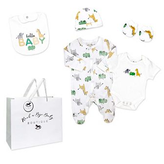 Baby's Hello 5 pc Layette Gift Set