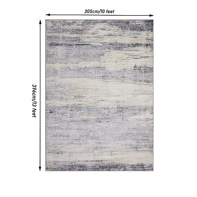Abstract Area Rugs for Living Room Washable Non Slip Modern Indoor Rug Low Pile Carpet