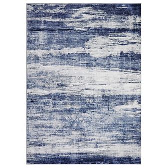Abstract Area Rugs for Living Room Washable Non Slip Modern Indoor Rug Low Pile Carpet
