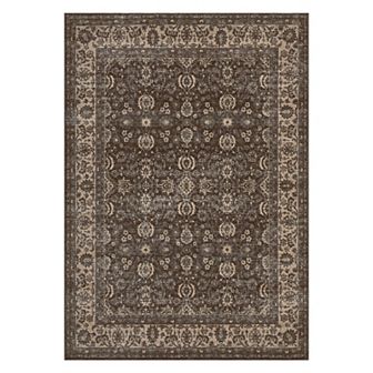 Floral Rug Washable Area Rugs, Vintage Boho Carpets for Living Room Bedroom Office Hallways