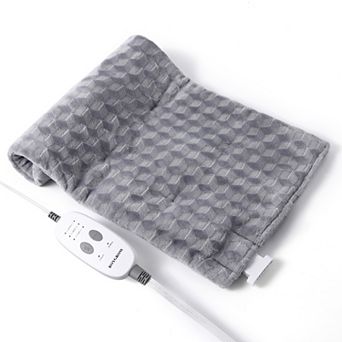 Garvee 3-Temp 3-Massage Modes 15-Min Heat Auto Shut-Off SootheWrap Pro Weighted Heating Pad 12"*24"