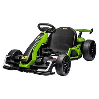 24V 7.5 Mph Electric Go Kart,Go Kart Electric Drift Kart Car