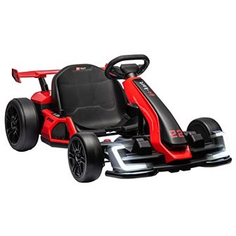 24V 7.5 Mph Electric Go Kart,Go Kart Electric Drift Kart Car