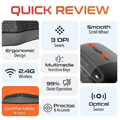 Purely E5620 Ergonomic Arm Rest