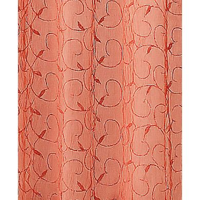 Kate Aurora Complete 4 Piece Linen Leaf Embroidered Complete Kitchen Curtain Set