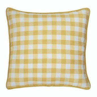 Kate Aurora 2 Pack Country Farmhouse Buffalo Plaid Zippered Pillow Covers