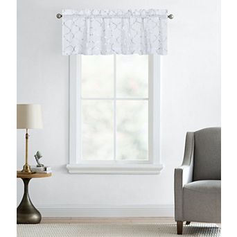 Kate Auroras Trellis Lattice Rod Pocket Valance